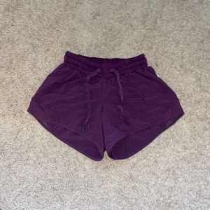 Lululemon Maroon shorts